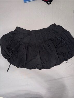 Princess Polly Black Mini Bubble Skirt